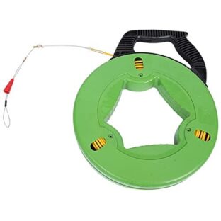 KINOKINO ケーブル 索引具 通線作業用 ジョイントライン 通線 先端アタッチメント 通線工具 通線ワイヤー 配線通し 配線ガイド (30m)